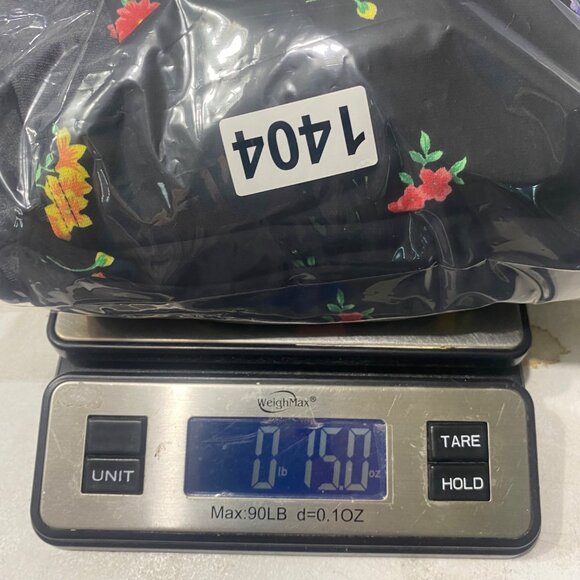 St. Johns Bay Black Floral Tankini Swim Suit Size 24W One Piece Plus Size Skirt - Picture 12 of 12